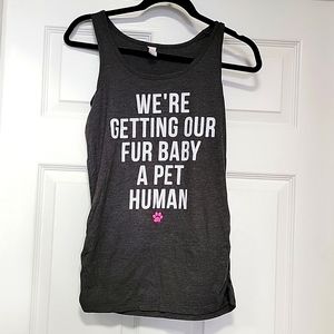 Maternity Top for Pet Owner Size S